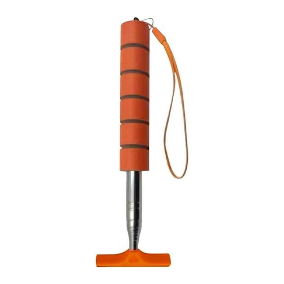 hulanddfd Car Rearview Mirror Wiper, Side Mirror Squeegee Water Cleaner with Telescopic Long Rod Portable Cleaning Tool for Vehicles