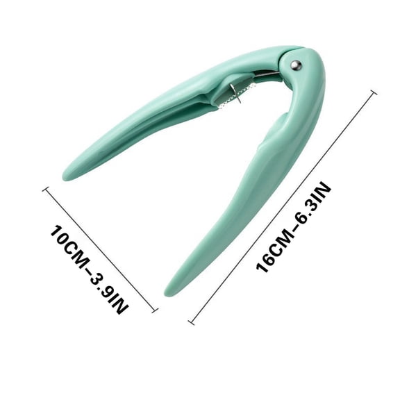 hulanddfd Chestnut Peeler - 6.3 inches Blue Plastic Clip Household Kitchen Sheller for Daily Use