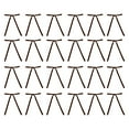 thumbnail image 1 of hulanddfd Christmas Bows, Merry Christmas Wreath Bows Velvet Bow Winter Holiday for Christmas Tree Topper Front Door Outdoor 24pcs Coffee-3, 1 of 5