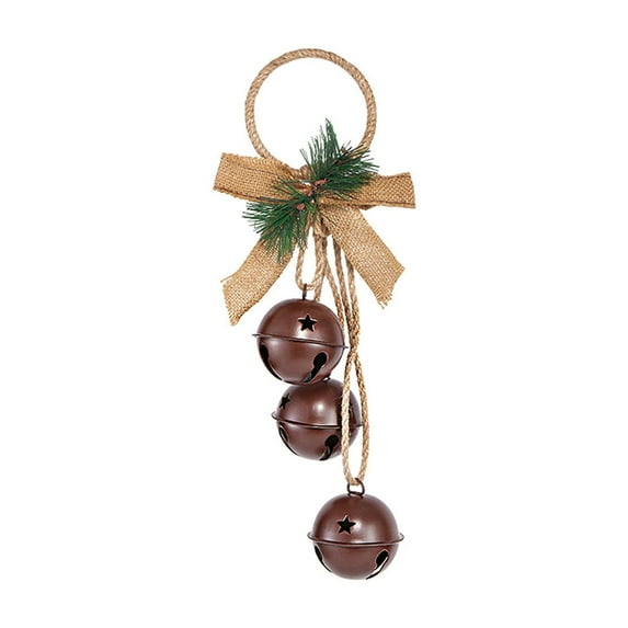 hulanddfd Christmas Decoration Bells, Christmas Holiday Door Knob Hanger Decoration Christmas Hanging Pendants for Wall Door Ceiling Party Decor and Xmas Tree Coffee