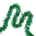 thumbnail image 1 of hulanddfd Christmas Garland Ornament, Glitter Plastic Garland Hanging Decor for Wedding Christmas Tree Birthday Party Supplies Green, 1 of 1