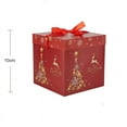 thumbnail image 1 of hulanddfd Christmas Nesting Gift Boxes with Lid, Gift Box Display Window Scene Decoration Ornament for Gifts Red Christmas Tree Gift Wrap Boxes for Xmas Thanksgiving Wrapping Gifts and Decor d, 1 of 2