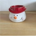 thumbnail image 1 of hulanddfd Christmas Snowman Plants Pots, 3" Resin Flower Pots Desktop Small Pottery Container for Christmas and Home Tabletop Indoor Outdoor Decor 1pc, 1 of 3