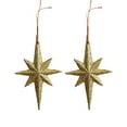 thumbnail image 1 of hulanddfd Christmas Star Ornament, 4.88x3 Inch Star of Christmas Tree Topper Ornament Xmas Hanging Pendant for Xmas Party Gold, 1 of 6