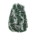 thumbnail image 1 of hulanddfd Christmas Tinsels Garland, Christmas Color Wool Pull Flower Bar Xmas Tree Decorations for Xmas Tree Party Decor Green, 1 of 7