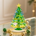 thumbnail image 1 of hulanddfd Christmas Tree Ornament - Mini Colorful Tree Shaped Christmas Tree Pendant, 2D Flat Acrylic Decoration for Xmas Tree Party Decor, 1 of 3