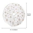 thumbnail image 1 of hulanddfd Christmas Tree Skirt, Tree Skirt with Xmas Patterns Desktop Christmas Tree Decoration for Xmas Tree Decor, 1 of 2