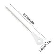 thumbnail image 1 of hulanddfd Cleaning Brush, Soft Nylon Bristles Long 12.6 Inches Flexible Pipe Straw Cleaner Bottle Brush, for Water Bottles Tumblers Tube Narrow Openings Household Cleaning, 1 of 5
