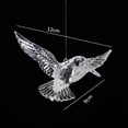 thumbnail image 1 of hulanddfd Clear Crystal Birds Ornament, Transparent Acrylic Hanging Hummingbirds Decor for Tree Shelves Door and Wedding Party, 1 of 2