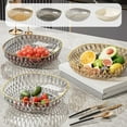 thumbnail image 1 of hulanddfd Clear Plastic Serving Bowls, 7.87" Snack Salad Vegetable Mixing Bowl, Crystal Decorative Bowl for kitchen Home Office Dining Table Centerpiece(Yellow), 1 of 6