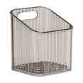 thumbnail image 1 of hulanddfd Clear Wall Mounted Storage Bins, Toiletry Organizer Plastic Toothbrush Adhesive Hanging Box for Bathroom Kitchen Cabinet, 1 of 6