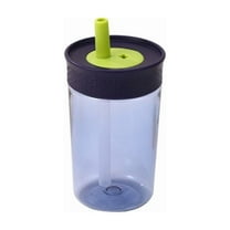 hulanddfd Cute Straws Cup, Mini Plastic Cup with Reusable Flexible Straws and Black Lid Dishwasher Safe for Travel Outdoor and Daily Use