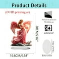 thumbnail image 1 of hulanddfd Desktop Goddesses Ornament, 2D Flat Acrylic Desktop Goddesses Figurine Tabletop Centerpiece Display Stand for Desk Living Room Home Decoration, 1 of 5