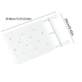 thumbnail image 1 of hulanddfd Expandable Closet Tension Shelf Rod, Adjustable Metal Storage Shelf Retractable Layered Divider Suitable for Cabinets Wardrobes, 1 of 6