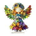 thumbnail image 1 of hulanddfd Exquisite Fairy Tabletop Figurine Decorations, 2D Flat Acrylic Tabletop Standing Figurine Display Stand for Office Desk Carving Table Family Bedroom Living Room, 1 of 6