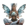 thumbnail image 1 of hulanddfd Exquisite Fairy Tabletop Figurine Decorations, 2D Flat Acrylic Tabletop Standing Figurine Display Stand for Office Desk Carving Table Family Bedroom Living Room, 1 of 6