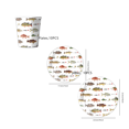 thumbnail image 1 of hulanddfd Fishing-Themed Party Supplies Set - 10 Small Plates 10 Large Plates and 10 Cups, Disposable Paper Tableware Set for Dining Table Birthday Party Decor, 1 of 7
