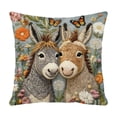 thumbnail image 1 of hulanddfd Forest Animals Throw Pillow Covers 18 x 18 Inch Animals Double Sided Printing Cushion Cover Modern Decor Square Pillowcase for Couch Sofa Bed Home Decor, 1 of 6