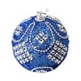 thumbnail image 1 of hulanddfd Glitter Sequin Foam Balls, 3.1 in Christmas Balls Hanging Ornaments for Xmas Tree Outdoor Decor and Holiday Party B-2, 1 of 5