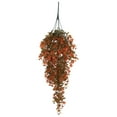 thumbnail image 1 of hulanddfd Halloween Fake Hanging Plants, Faux Orange Vines Hanging Plant 29.9in Plastic Plants for Wall Home Living Room Indoor Outdoor Fall Decor, 1 of 9