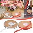 thumbnail image 1 of hulanddfd Heart Ribbon, 0.31"(8mm) Heart Designs 65.62ft Long 2 Rolls Wrapping Ribbons for Valentine's Day Birthday Wedding Party Decor(Red+White), 1 of 9