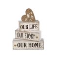 thumbnail image 1 of hulanddfd Heart Shaped Table Decorations Cow PVC Signs Tiered Tray Decor Western Tabletop Centerpieces Farmhouses Highland Decor for Home Dining Table Mantel Shelf, 1 of 6