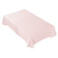 thumbnail image 1 of hulanddfd Heavy Duty Vinyl Table Cloth - 54x71 Inch Waterproof Oilproof Checkered Tablecloth, Table Cover for Dining Tables Buffets Party(Pink), 1 of 6