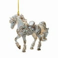 thumbnail image 1 of hulanddfd Horse Christmas Ornament - 3.1in Acrylic Small Horse Shaped Pendant, Glitter Christmas Hanging Decorations for Xmas Tree, Holiday Gifts for Family, 1 of 2