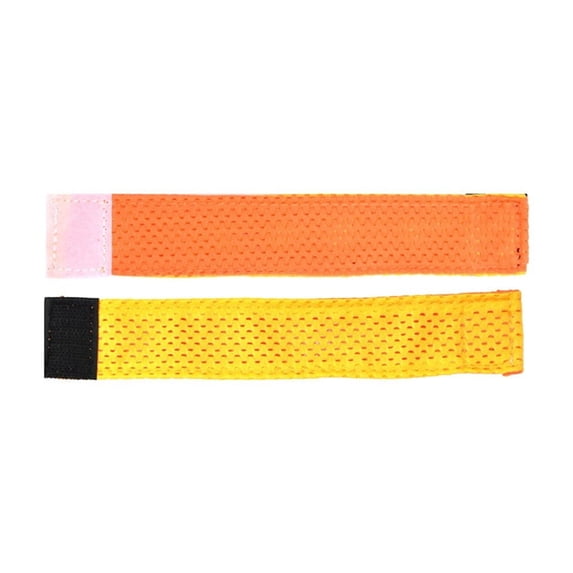 hulanddfd Motion T-Shirt Shoulder Sleeve Straps, Non-Slip Sleeve Stabilizers, Breathable Mesh Shirt Stickers for Workout Apparel, 8-Pack Reusable Adhesive Straps, Orange