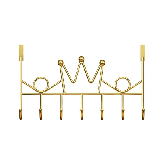 hulanddfd Over The Door Hooks Hanger, Behind The Door Hooks Door Coat Hanger No Punching Hangers Shelves for Clothes