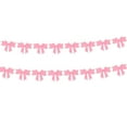 thumbnail image 1 of hulanddfd Pink Bows Garland - 118.11" Felts Bows Long String Banners Bows Background Wall Decoration for Wedding Party Family Gathering, 1 of 9