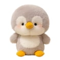thumbnail image 1 of hulanddfd Plushes Penguins Stuffed Animals Velvet Soft Cute Animals Toys Dolls Gifts Decorations for Home Office,9inches,Gray, 1 of 9