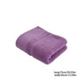 thumbnail image 1 of hulanddfd Purple Soft Bath Sheet Towels, 13.3*29.53in Thick Absorbent Towel for Bathroom Fast Dry Hand Towel for Spa Hotel, 1 of 5
