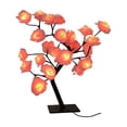 thumbnail image 1 of hulanddfd Rose Flower Tree Lamp, 17.72"x4.72" Rose Tree Night Light with 24LEDs USB Powered Portable Romantic Tabletop Ambiance Ornaments for Bedroom Restaurant Birthday party and Valentine Pink, 1 of 6