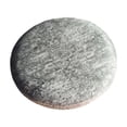 thumbnail image 1 of hulanddfd Round Bar Stool Covers, Waterproof Leather Stool Cushions with Elastic Bands Chair Seat Slipcovers for Indoor Home Decor, 13.78", Gray, 1 of 6