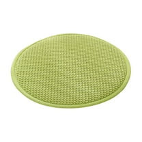 hulanddfd Round Chair Pad Seat, 13.78 Inch Supportive Cushion Solid Color Soft Chair Pads Chair Cushions with Ties for Kitchen Dining Office Chair