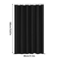 thumbnail image 1 of hulanddfd Shower Curtain Liner, 70.87*31.5in Waterproof Shower Curtain Liner Set with Hooks Thickened Polyester Bathroom Partition Curtain Plain Color Curtain for Bathroom, 1 of 6