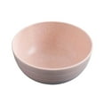 thumbnail image 1 of hulanddfd Straw Bowl, Reusable Plastic Bowls for Soup Snacks - Household Bowl for Kitchen Pink, 1 of 6