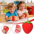 thumbnail image 1 of hulanddfd Strawberries Squishys, Stress Relieving Ball Cute Sensory Fruit Squishys Toys Squishys Fidget Toys for Anxiety and Relaxation, Silicone Squeeze Toys, 1 of 9