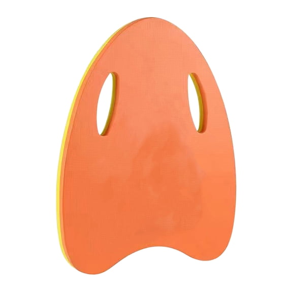 hulanddfd Swim Kickboard, Pool Training Aid, Foam Floating Board for Adults, High Density EVA Material, Safe, Sturdy, Ergonomic Handle, Swim Practice and Exercise tool, Orange