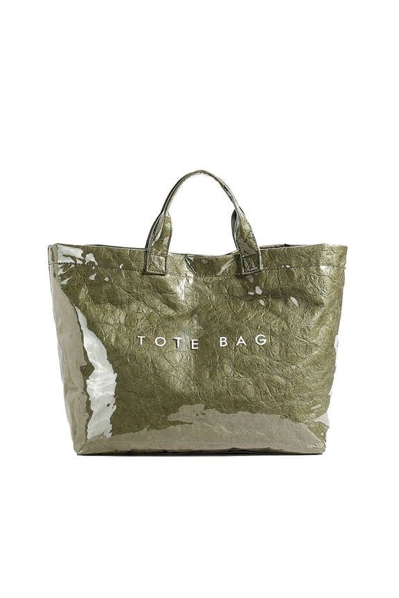 Tote Bag for Women, Large-Capacity Handbag Waterproof Crossbody Green Messenger Bag for Work Travel