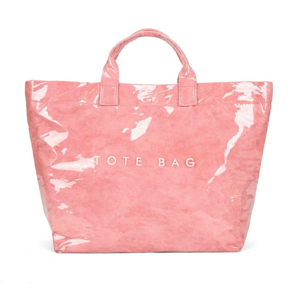 hulanddfd Tote Bag for Women, Large-Capacity Handbag Waterproof Crossbody Pink Messenger Bag for Work Travel