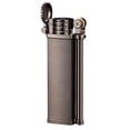 thumbnail image 1 of hulanddfd Vintage Windproof Lighter, Gold Metal 3.1x1in Refillable Lighter with Adjustable Flame for BBQ Kitchen Fireplace Candles, 1 of 3