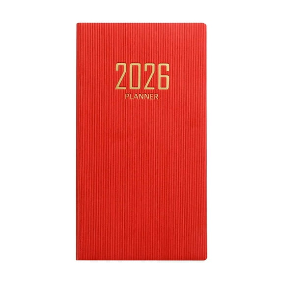 hulanddfd Weekly Planner Notebook, A6 Mini Daily Schedule Notepad Schedule Organizer Travel Diary for Gifts and Daily Use