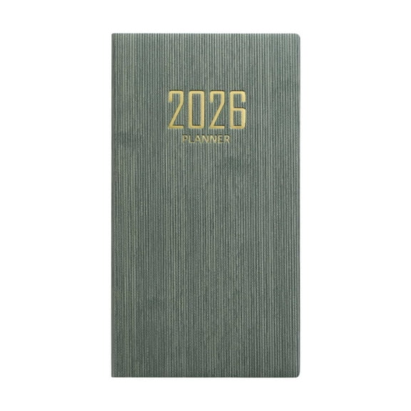 hulanddfd Weekly Planner Notebook, A6 Mini Daily Schedule Notepad Schedule Organizer Travel Diary for Gifts and Daily Use