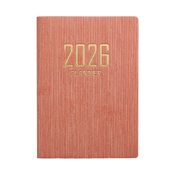 hulanddfd Weekly Planner Notebook, A7 Mini Daily Schedule Notepad Schedule Organizer Travel Diary for Gifts and Daily Use