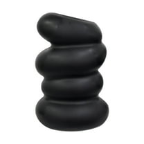 hulanddfd White Flower Vases - 5.9 in Plastic Twisted - Shaped Vase, Mini Vases for Flowers Modern Decorative Vases for Home Decor Bouquet Shelf Weddings