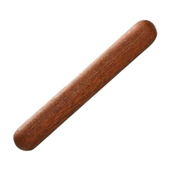 hulanddfd Wooden Rolling Pin, 8" Brown Rolling Pin with Double-End Grip Handles Sturdy Wooden Rolling Pin with Nylon Bearing for Baking Cooking Food Making Cookies Pie Bread
