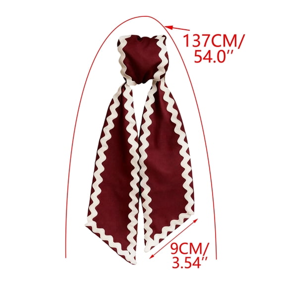 hulanddfd Wreath Sash for Front Door, Decorative Ribbon Long Strip Sash for Gift Wrapping Floral Arrangements and Party Decoration