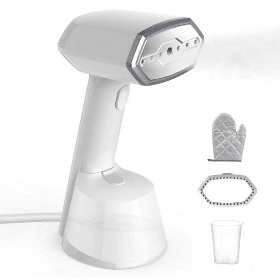 Hulmay Handheld Steamer for Clothes, 1500W Portable Garment Steamer, 15s Heat-up, 280ml Water Tank for Home, Office, Travel